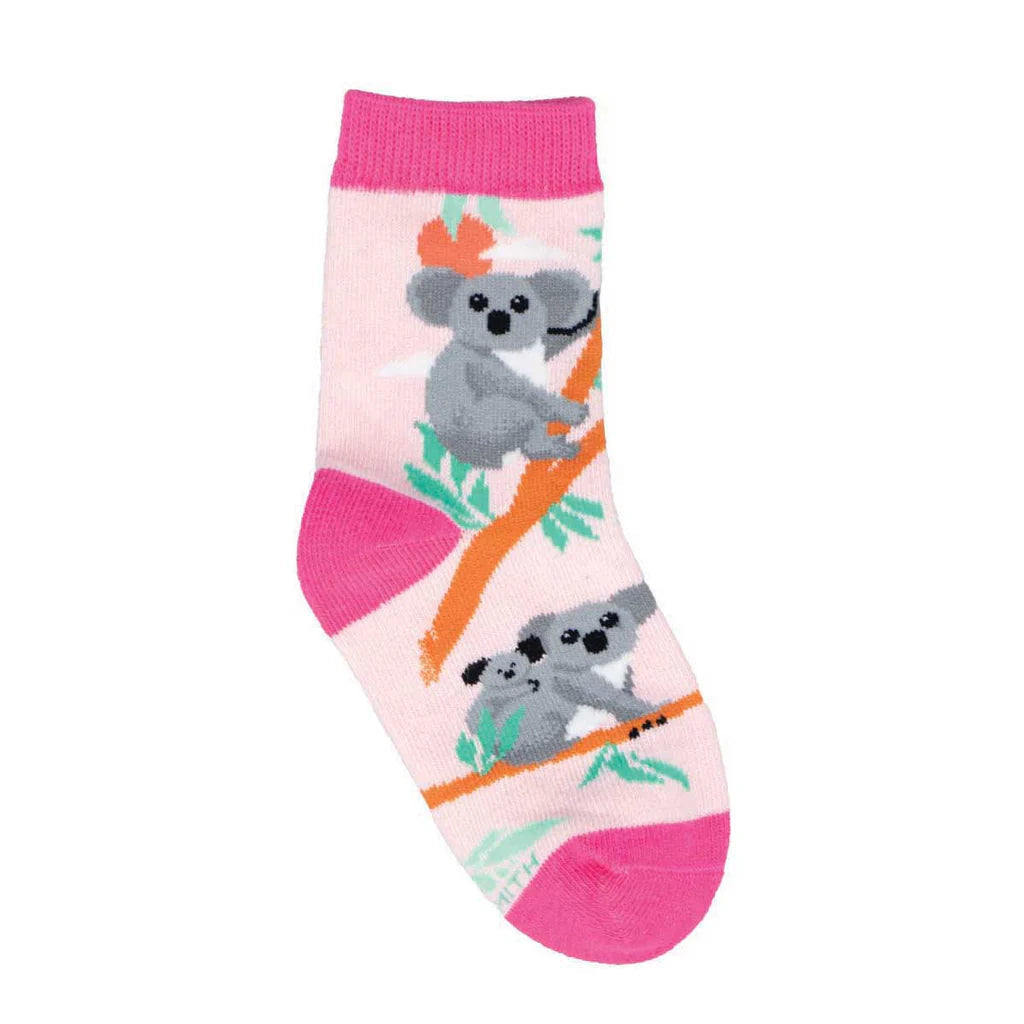 Cute Koalas Crew Socks | Kids' - Knock Your Socks Off