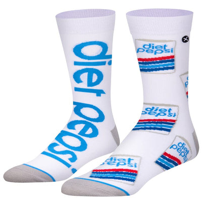 Diet Pepsi Split Crew Socks | Men's - Knock Your Socks Off