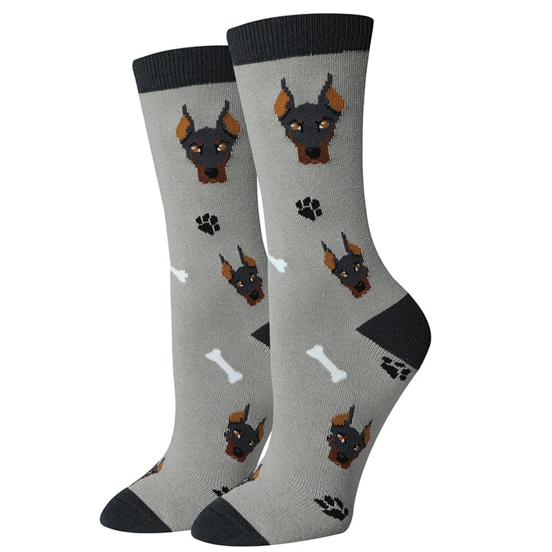 Doberman Crew Socks | Women&