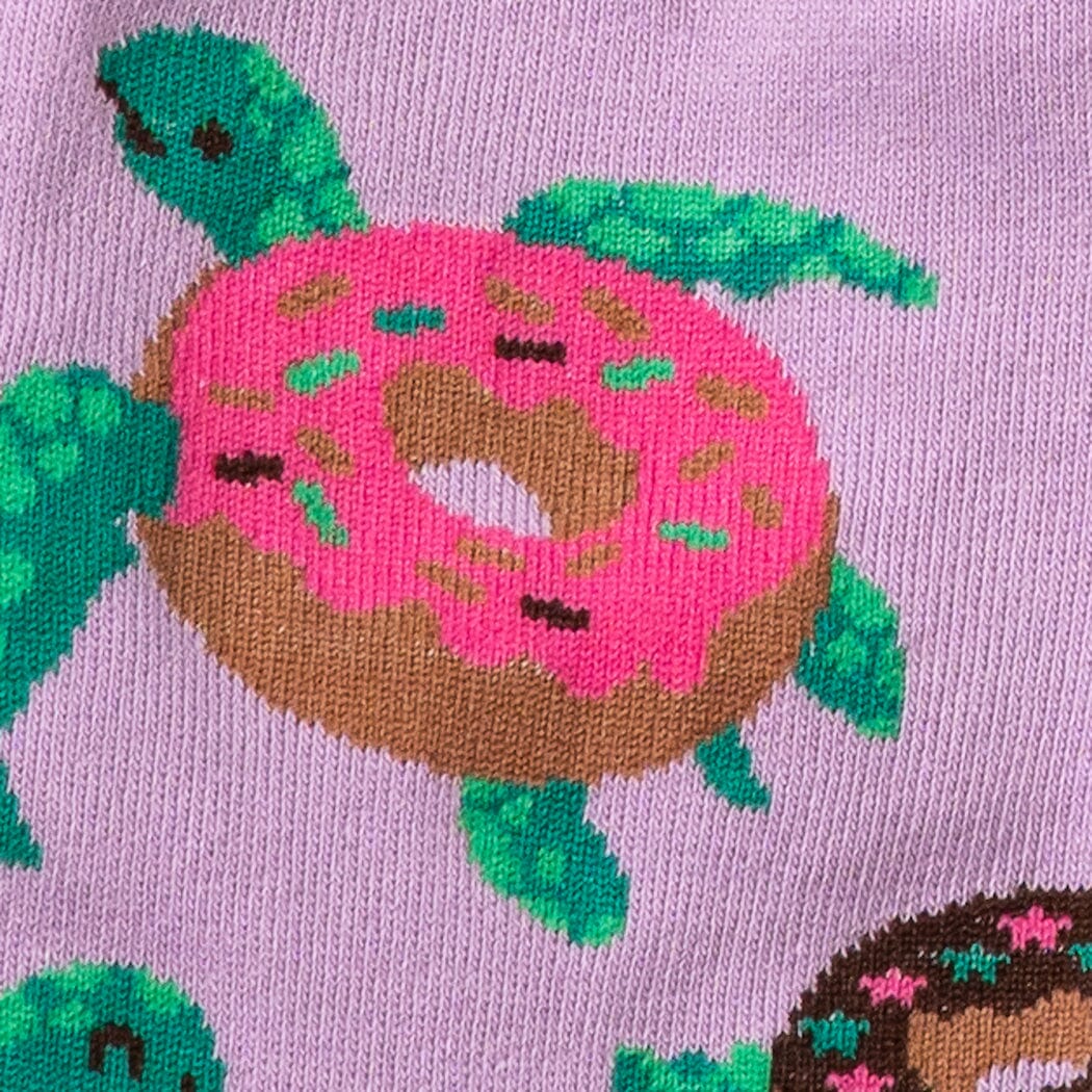 Donut Worry, Be Happy Crew Socks | Women&