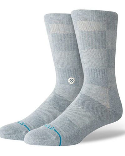 Down and Out Blue Men's Crew Socks 