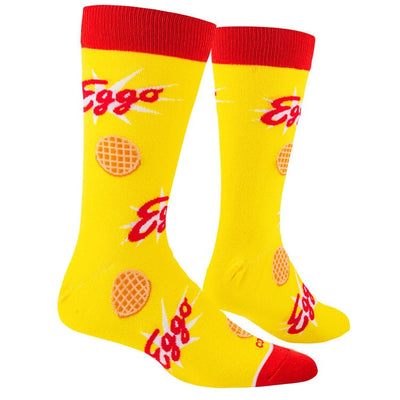 Eggo Waffles Crew Socks | Men's - Knock Your Socks Off