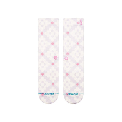 San Lucas Orchid Crew Socks | Women's