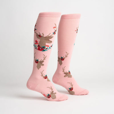 Fawn'd of You Knee High Socks | Women's - Knock Your Socks Off