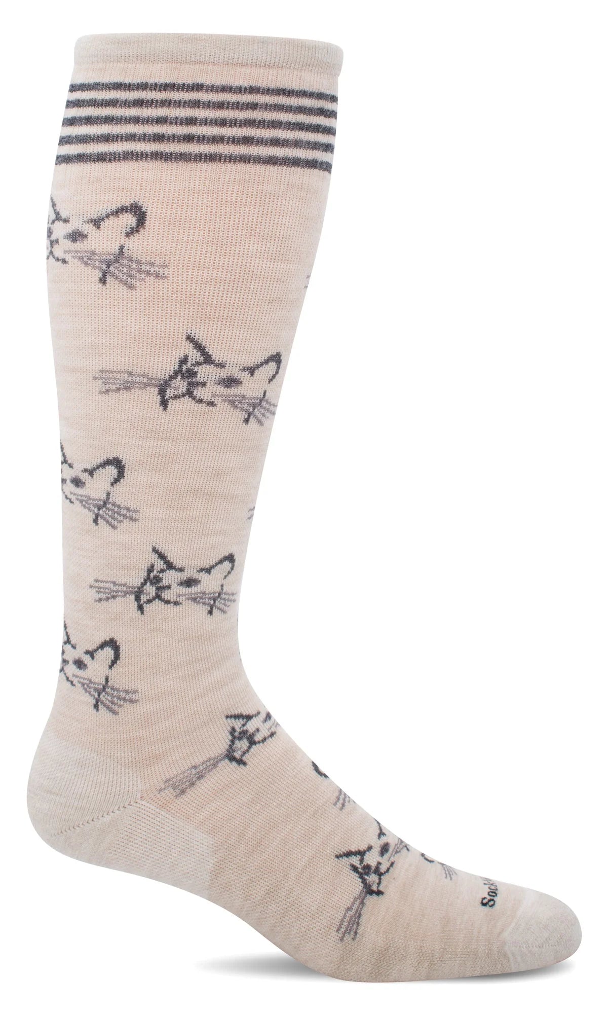 Feline Fancy Barley (Moderate Graduated Compression) | Women's - Knock Your Socks Off