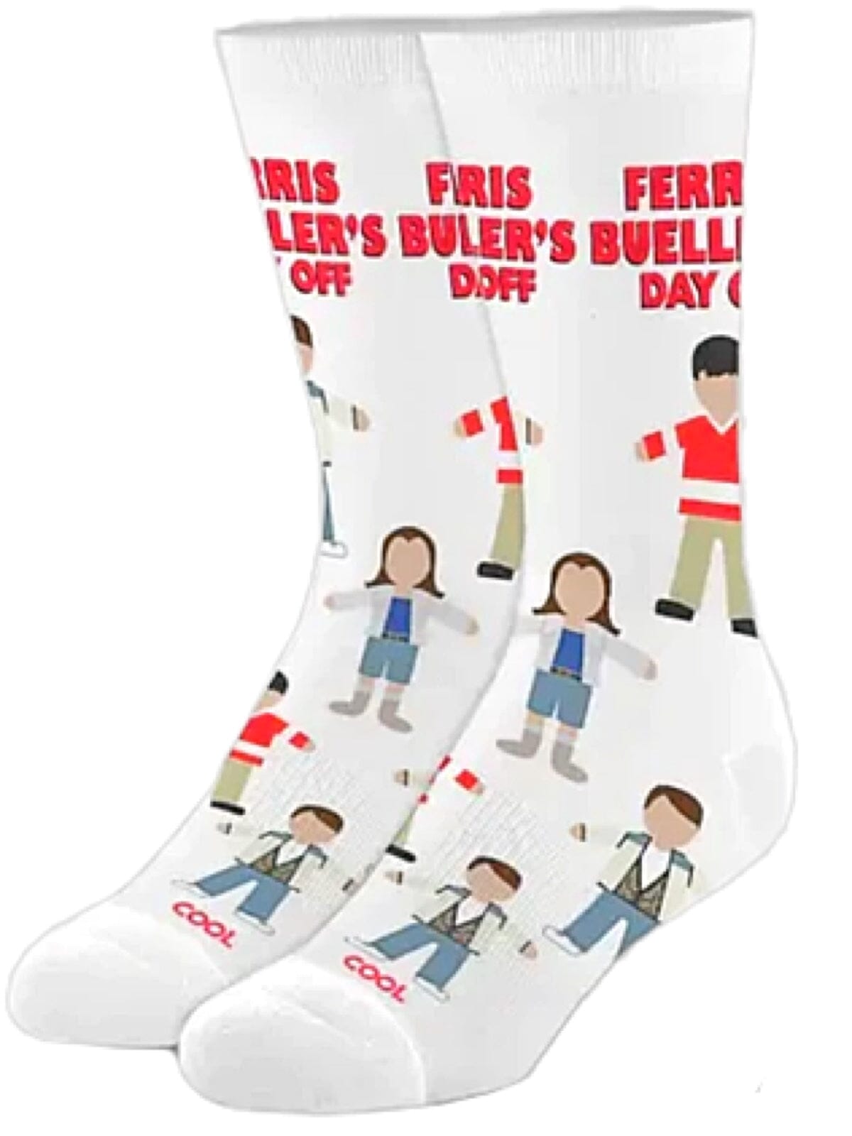 Ferris Bueller's Day Off Crew Socks | Men's - Knock Your Socks Off
