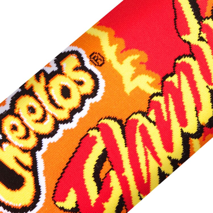 Flamin' Hot Split Crew Socks | Men's - Knock Your Socks Off