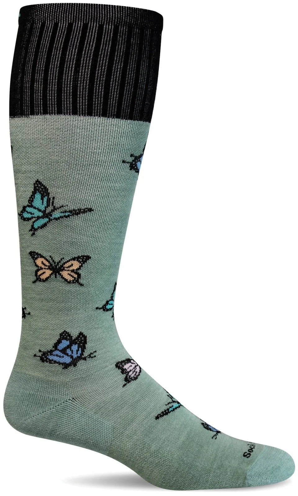 Flutter Celadon (Firm Graduated Compression) | Women's - Knock Your Socks Off