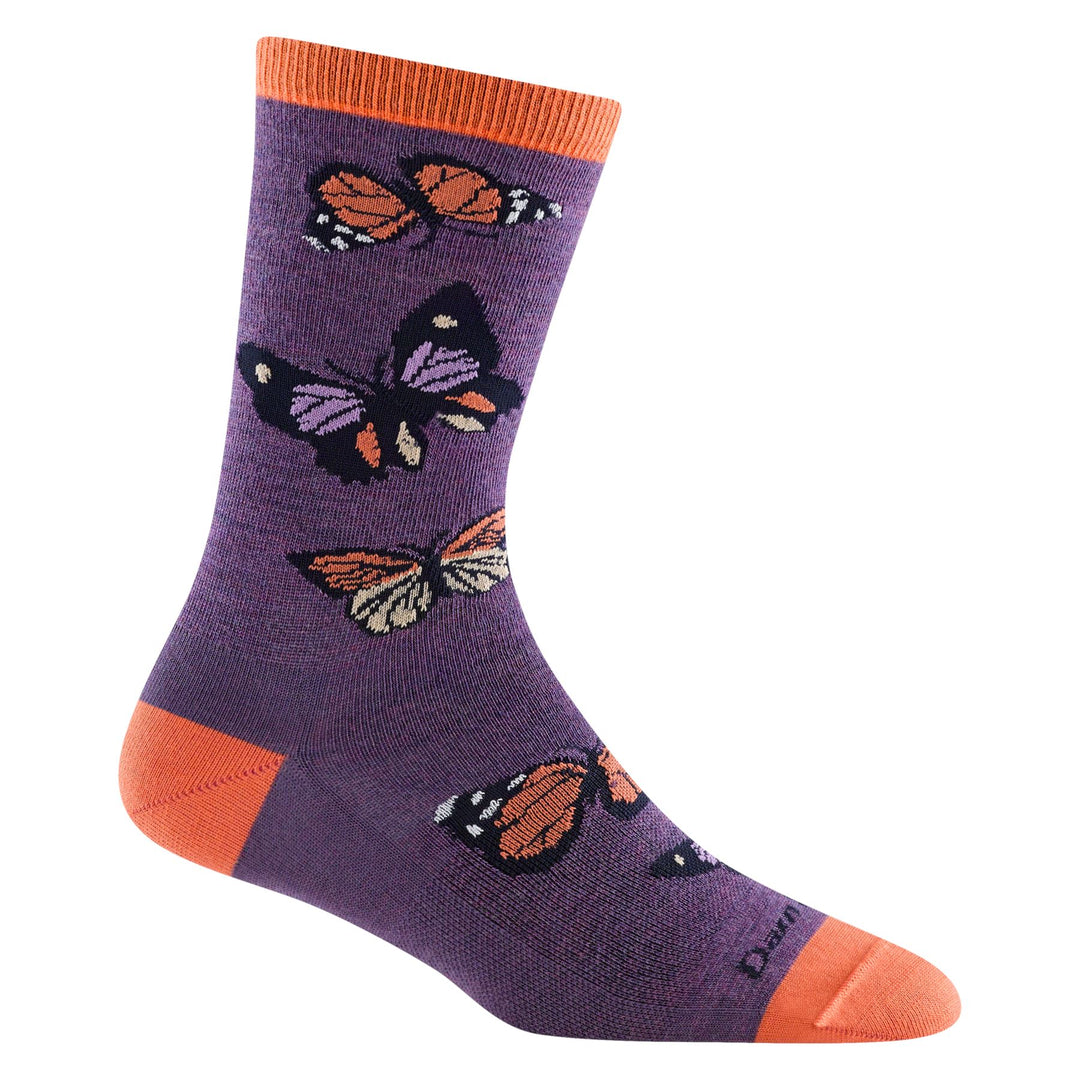 Flutter Crew Lightweight Plum | Women&