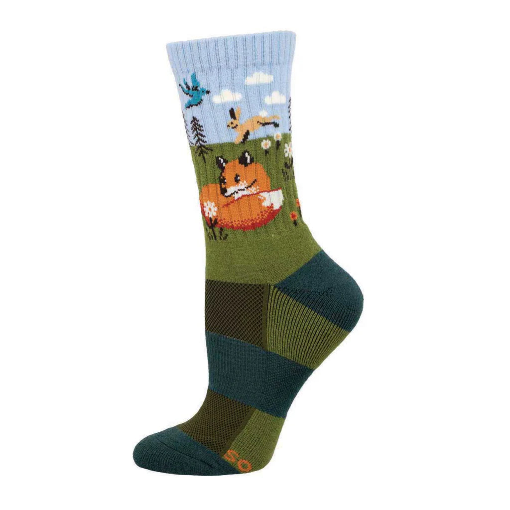 Fox and Hare Merino Wool Crew Socks | Women&