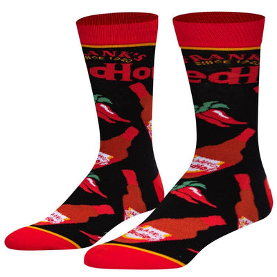 Frank's Red Hot Peppers Crew Socks | Men's - Knock Your Socks Off