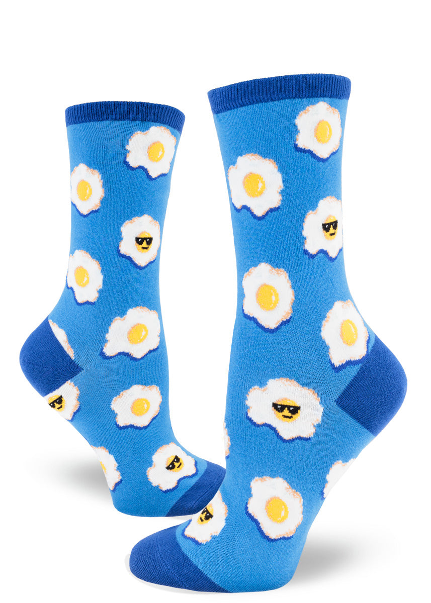 Fried Egg Crew Socks | Women's