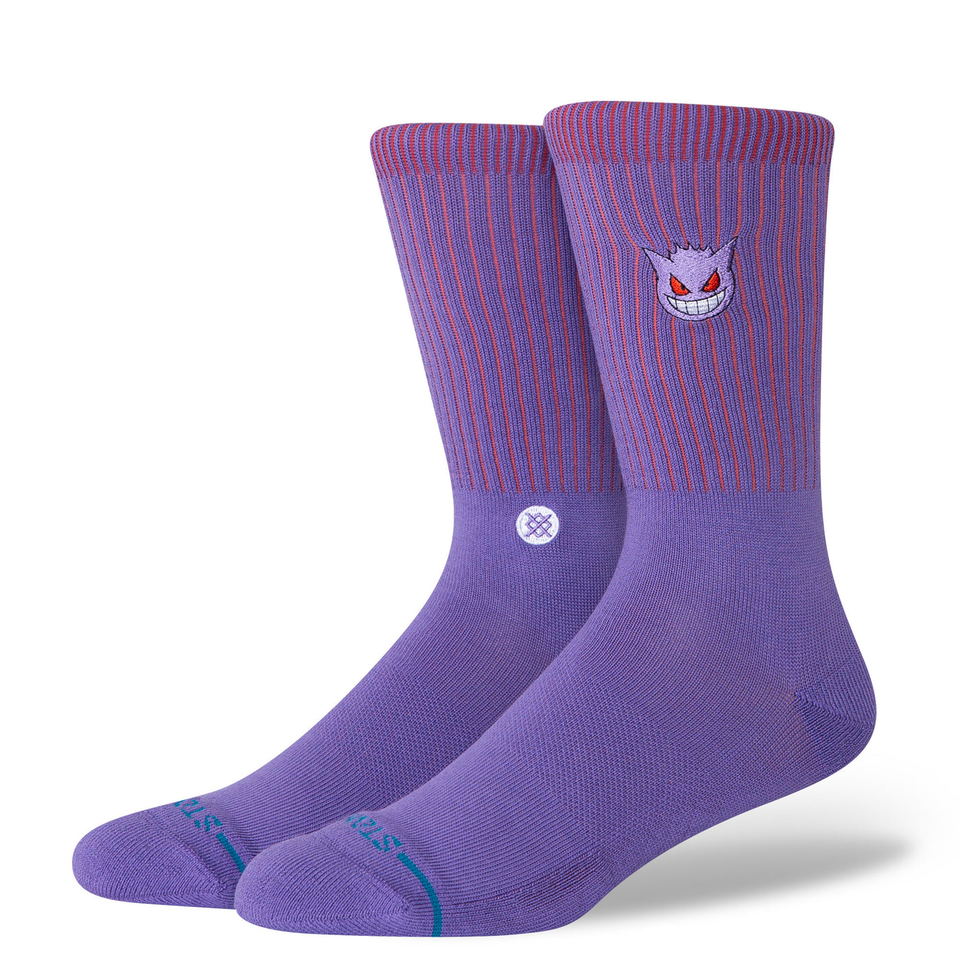 Gengar Purple Crew Socks