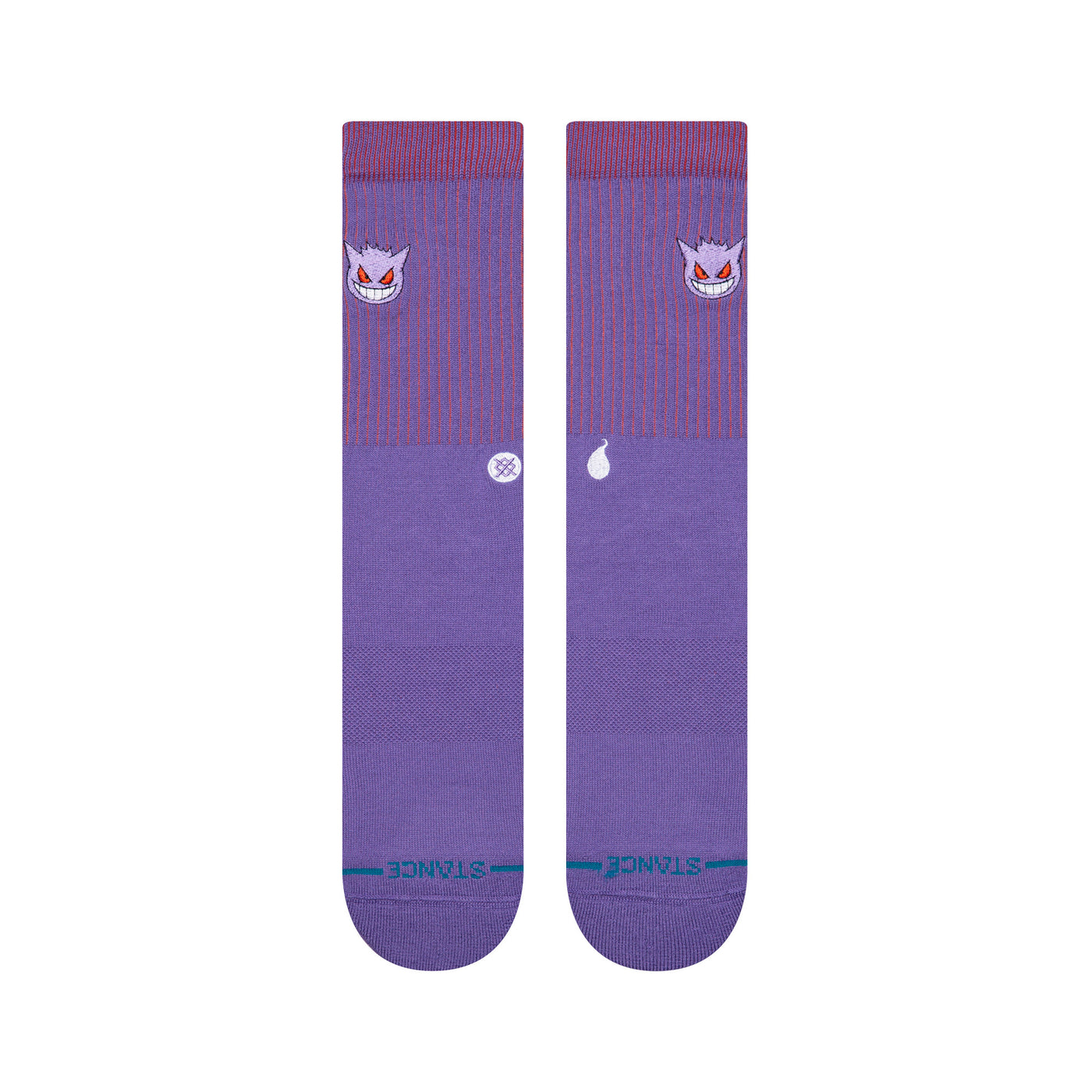 Gengar Purple Crew Socks