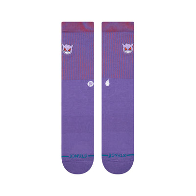 Gengar Purple Crew Socks