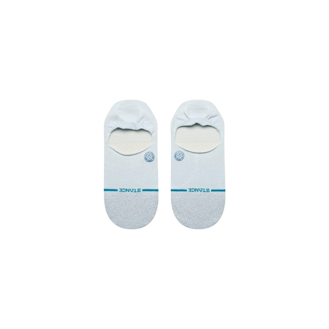 Glowing Ice Blue No Show Socks | Women&