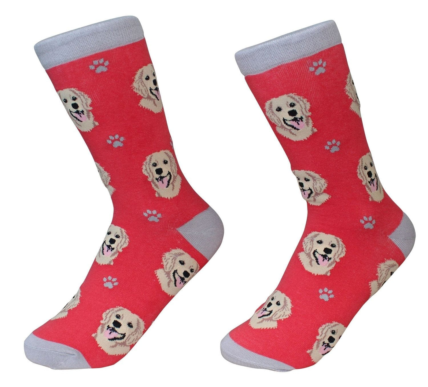 Golden Retriever Crew Socks | Unisex - Knock Your Socks Off