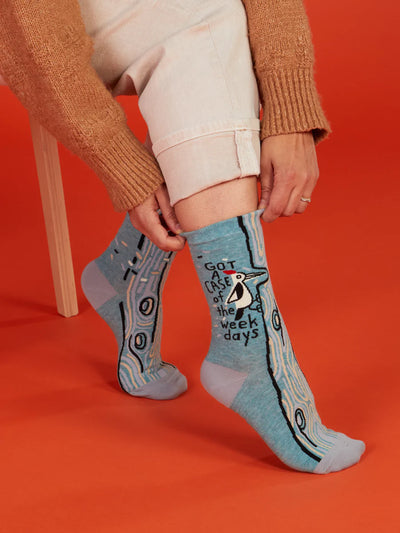 Got A Case of the Weekdays Crew Socks | Women's