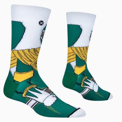 Green Ranger 360 Crew Socks | Men's - Knock Your Socks Off