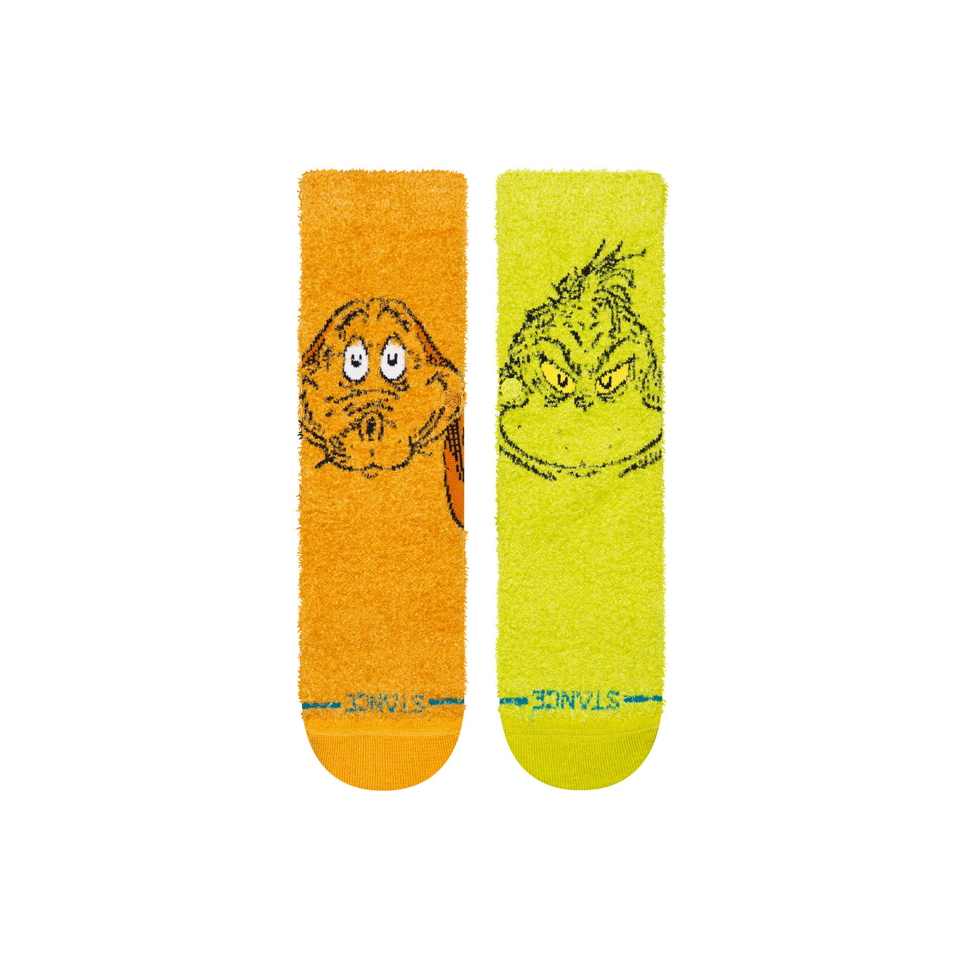 Grinch and Max Kids Crew Socks