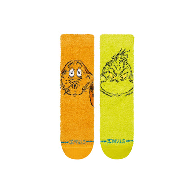 Grinch and Max Kids Crew Socks