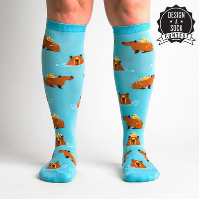 Happybara Knee High Socks | Women's - Knock Your Socks Off