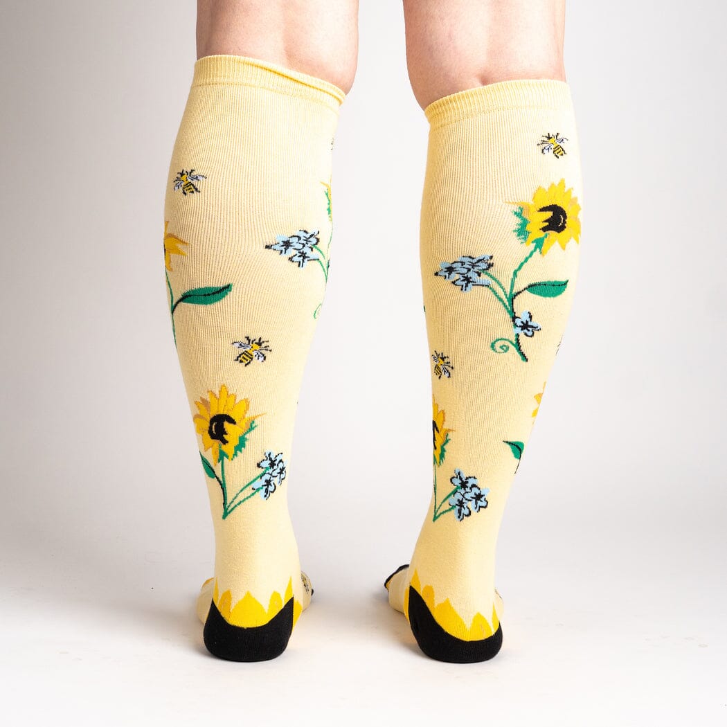 Here Comes The Sun Knee High Socks | Women's - Knock Your Socks Off