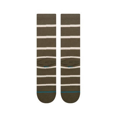 Heritage Olive Men's Crew Socks