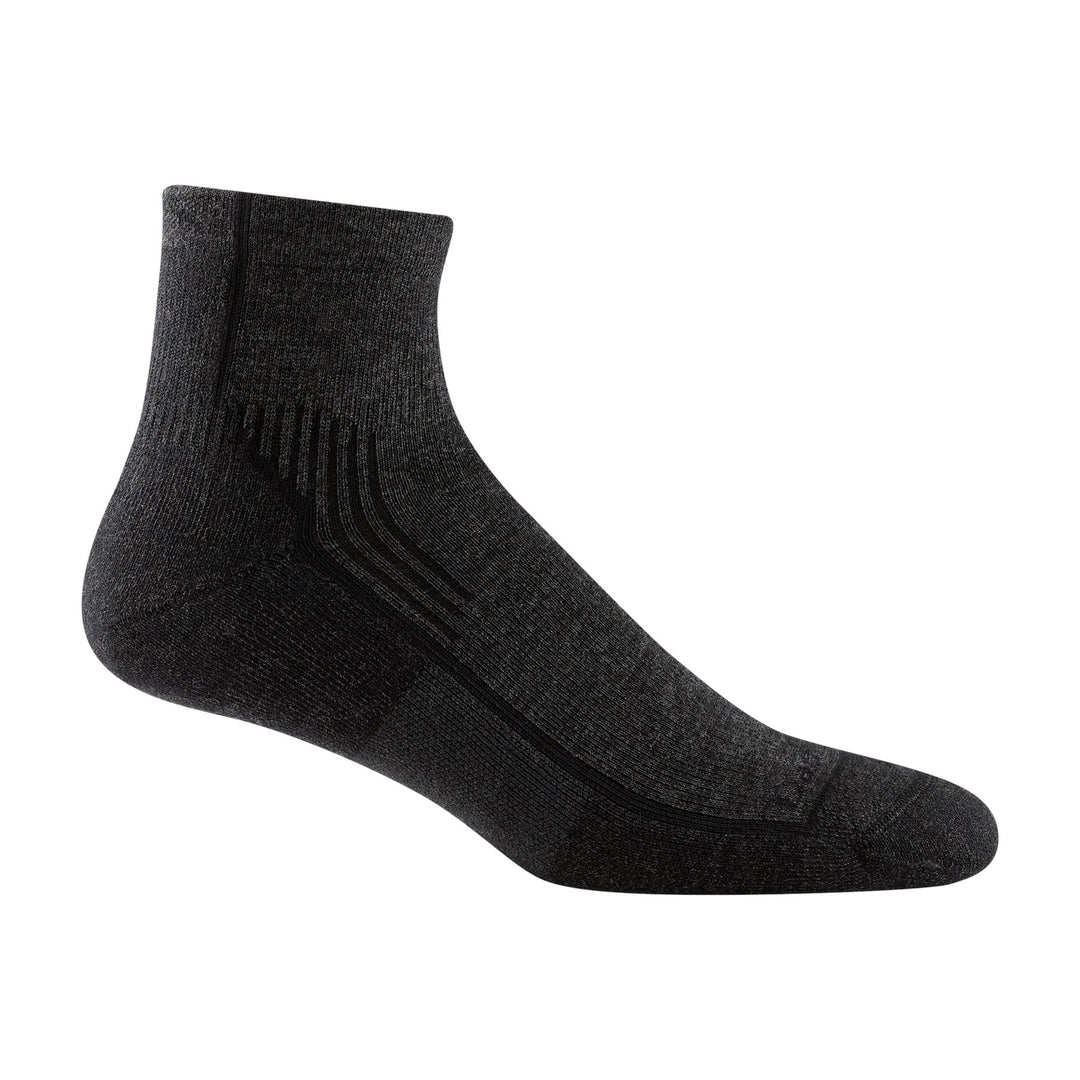 Hiker 1/4 Midweight With Cushion Onyx Black | Men&