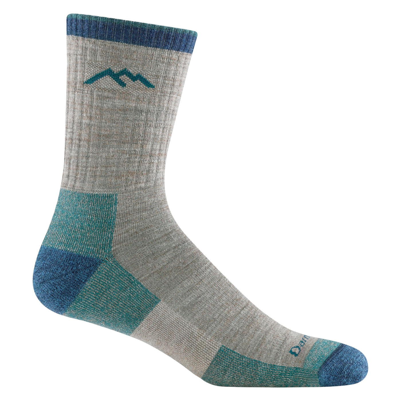 Hiker Micro Crew Midweight With Cushion Rye | Men's - Knock Your Socks Off