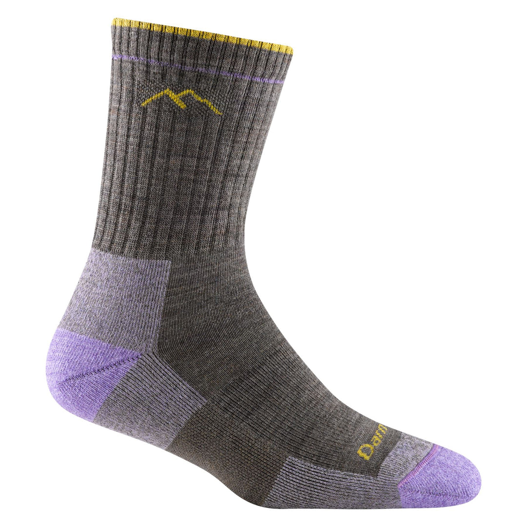 Hiker Micro Crew Midweight With Cushion Taupe | Women&