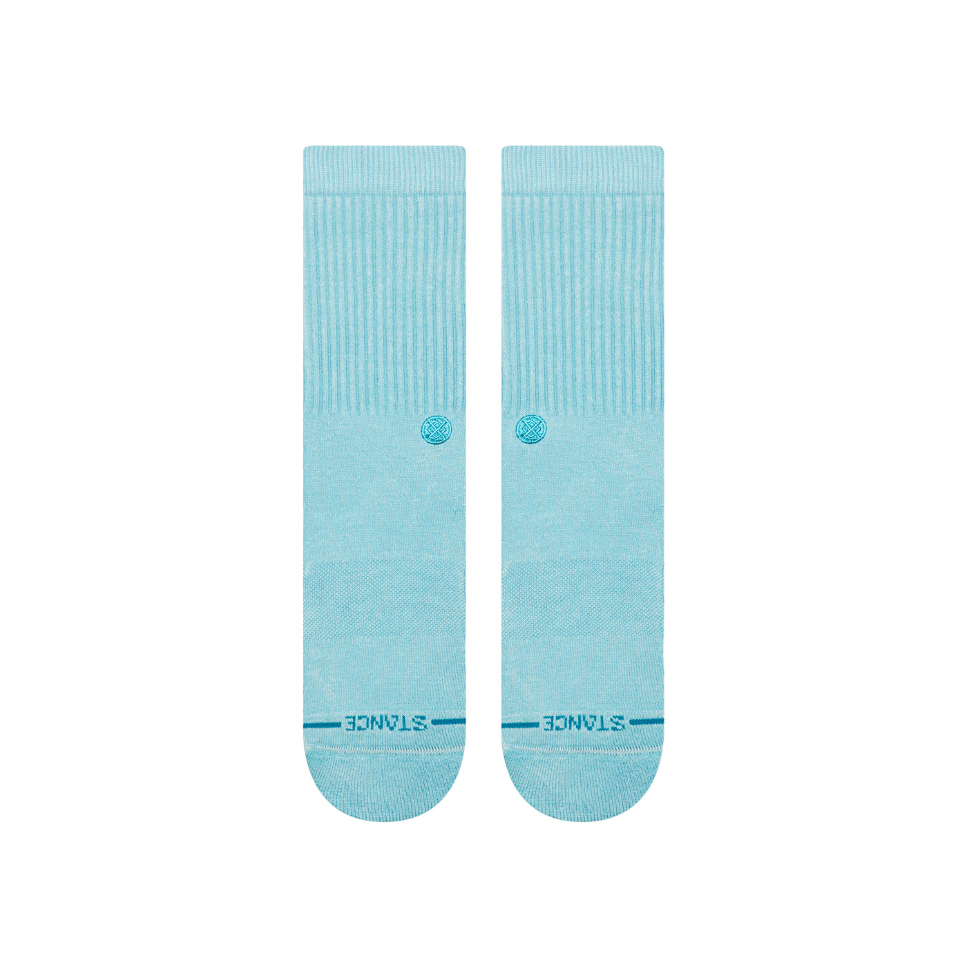 Icon Dyed Electricblue Women's Crew Socks