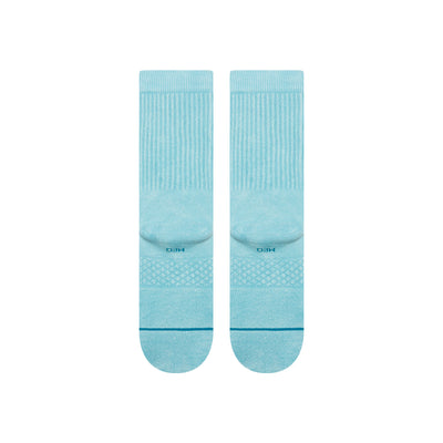 Icon Dyed Electricblue Women's Crew Socks