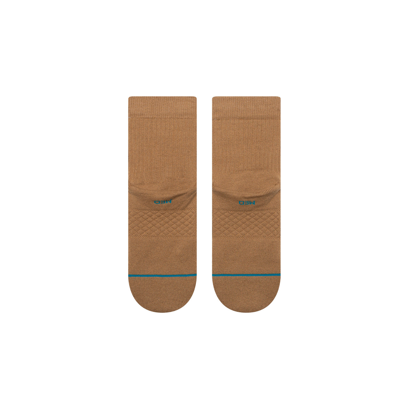Icon Quarter Brown Women's Ankle Socks
