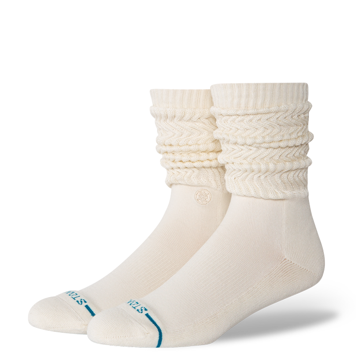 Icon women's slouch crew socks - canvas