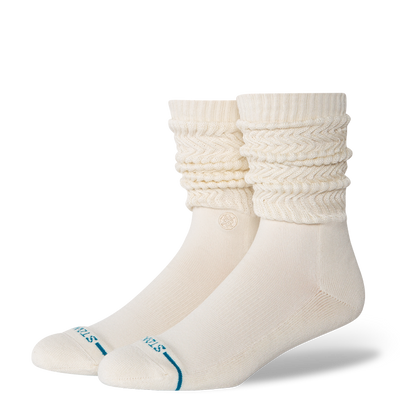 Icon women's slouch crew socks - canvas