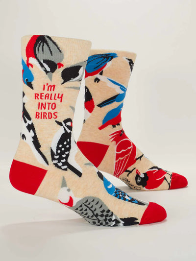 I'm Really Into Birds Crew Socks | Men's