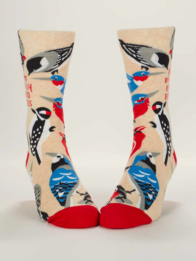I'm Really Into Birds Crew Socks | Men's