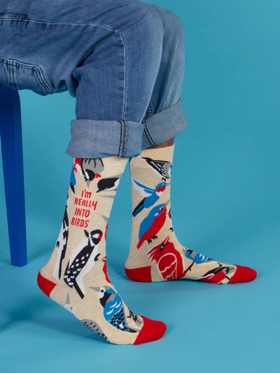 I'm Really Into Birds Crew Socks | Men's