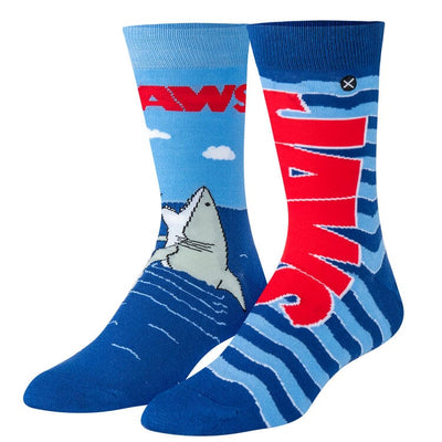 Jaws Open Wide Crew Socks | Men's - Knock Your Socks Off