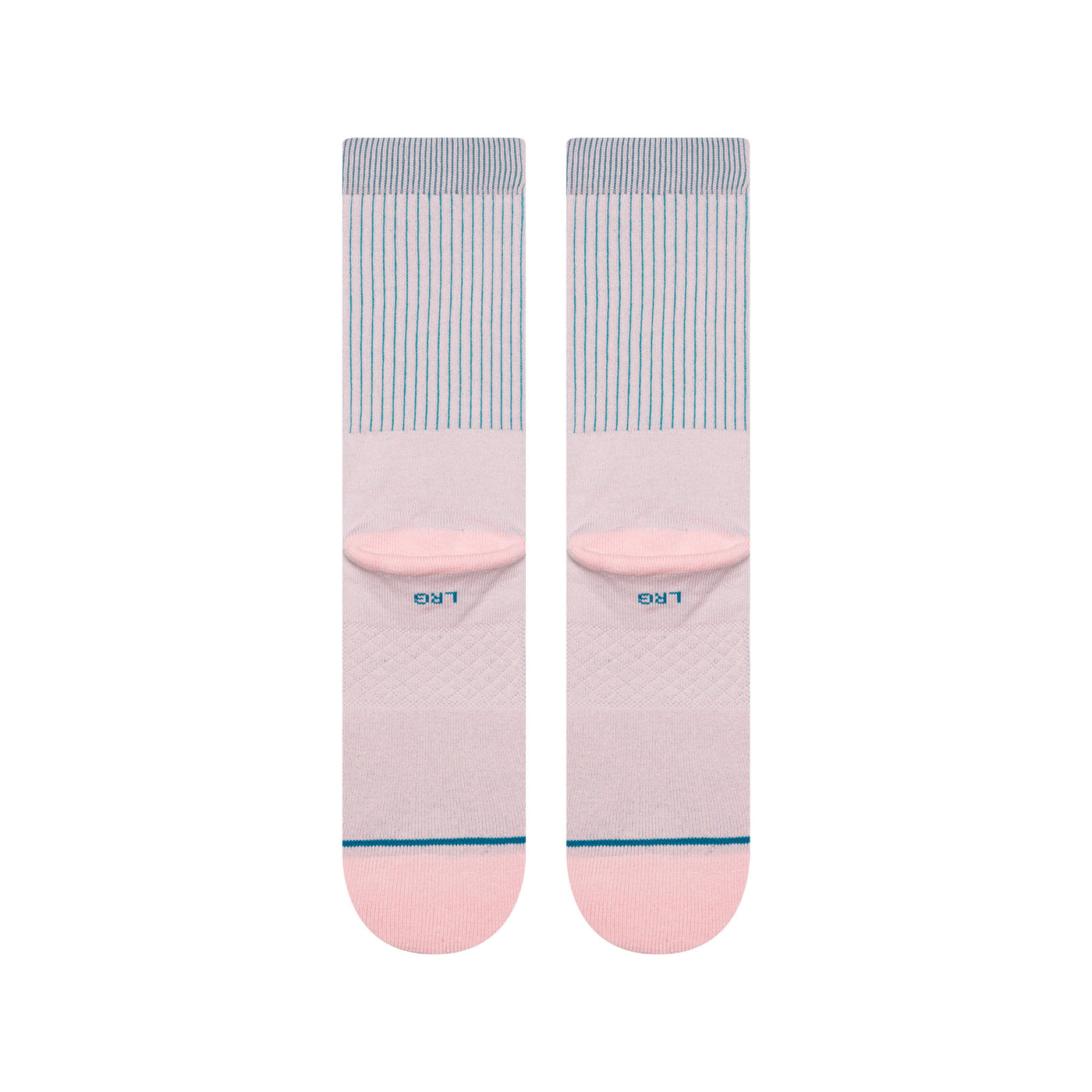 Jiggly Puff Pink Crew Socks