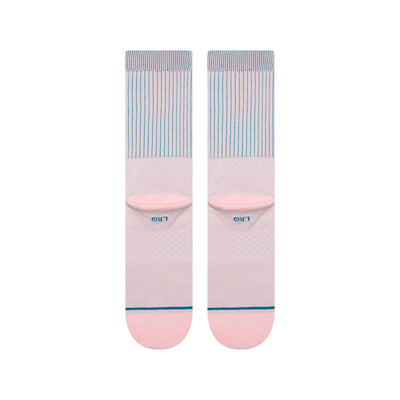 Jiggly Puff Pink Crew Socks