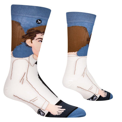 Jim Halpert 360 Crew Socks | Men's - Knock Your Socks Off