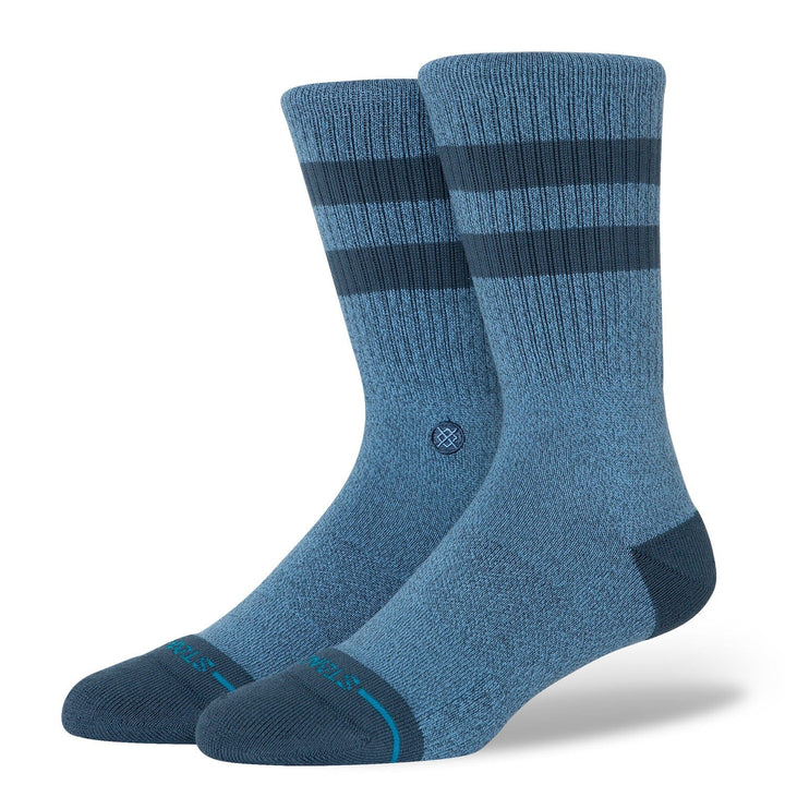 Joven Dark Navy Crew Socks | Men&