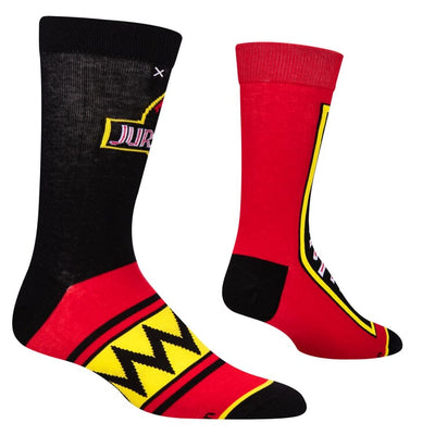 Jurassic Park Split Crew Socks | Men's - Knock Your Socks Off