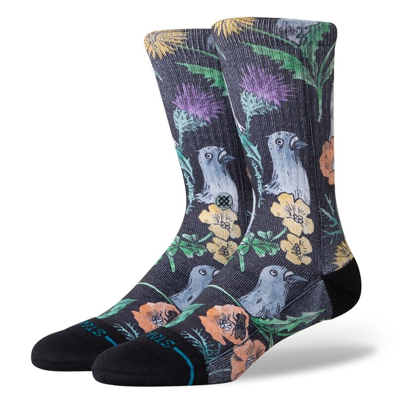 Just Flocked Crew Socks | Women's - Knock Your Socks Off