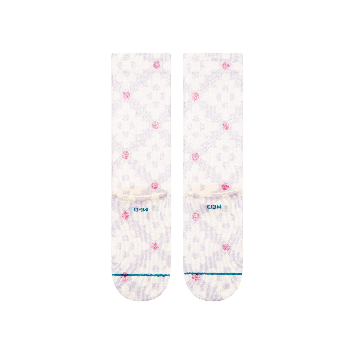 San Lucas Orchid Crew Socks | Women's