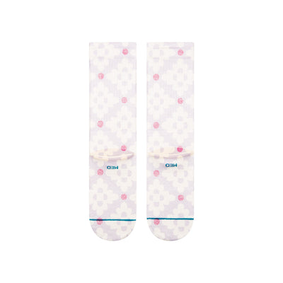 San Lucas Orchid Crew Socks | Women's
