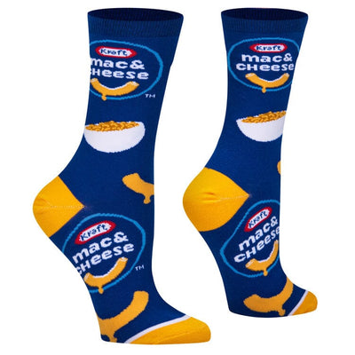 Kraft Mac and Cheese Crew Socks | Women's - Knock Your Socks Off