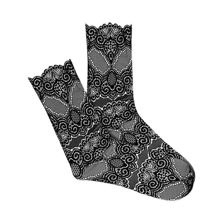 Lace (Cut/Sew) Crew Socks | Women&